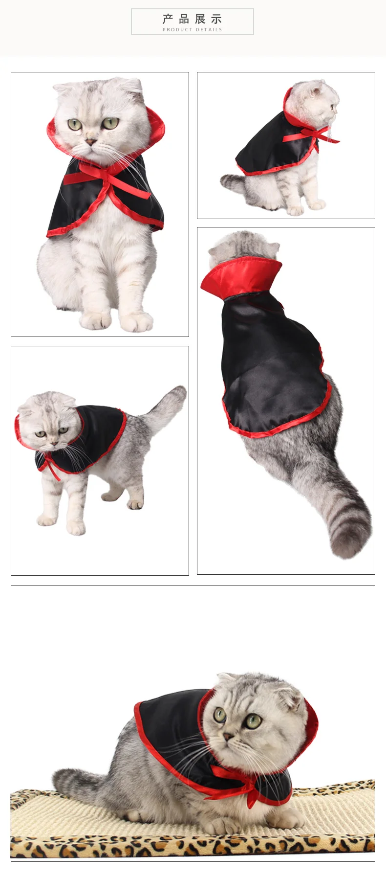 

Creative Cartoon Cat Clothes Novelty Personalized Apparel Outfits Cat Costume Fashion Coat Vetement Chat Pet Supplies YY50CT