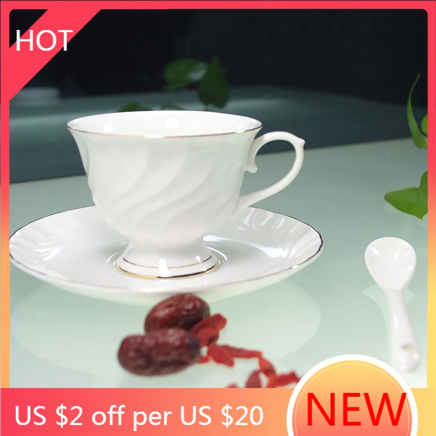 

Personalized Funny Coffee Cup Ceramic Bulk Cappuccino Beautiful White Dessert Cups Engraving Latte Xicaras Afternoon Tea ZZ50BD