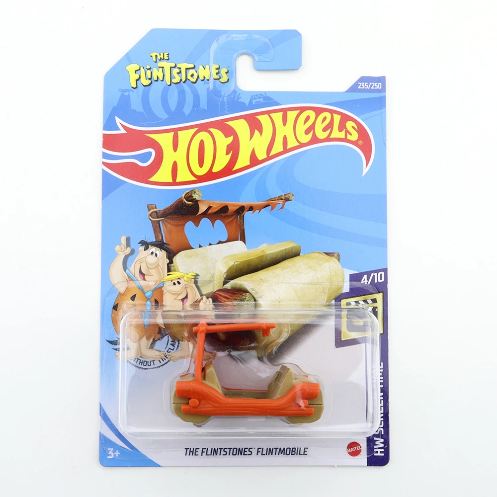 

2020-235 Hot Wheels THE Flintstone Mini Alloy Coupe 1/64 Metal Diecast Model Car Kids Toys Gift