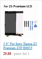 Гарантия 5,2 ''для Sony Xperia Z3 ЖК-дисплей сенсорный экран D6603 Замена для Sony Xperia Z3 lcd Dual D6633