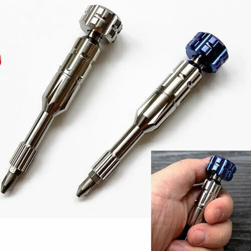 EDC инструмент титановая отвертка подшипник поворот палец декомпрессия винт для