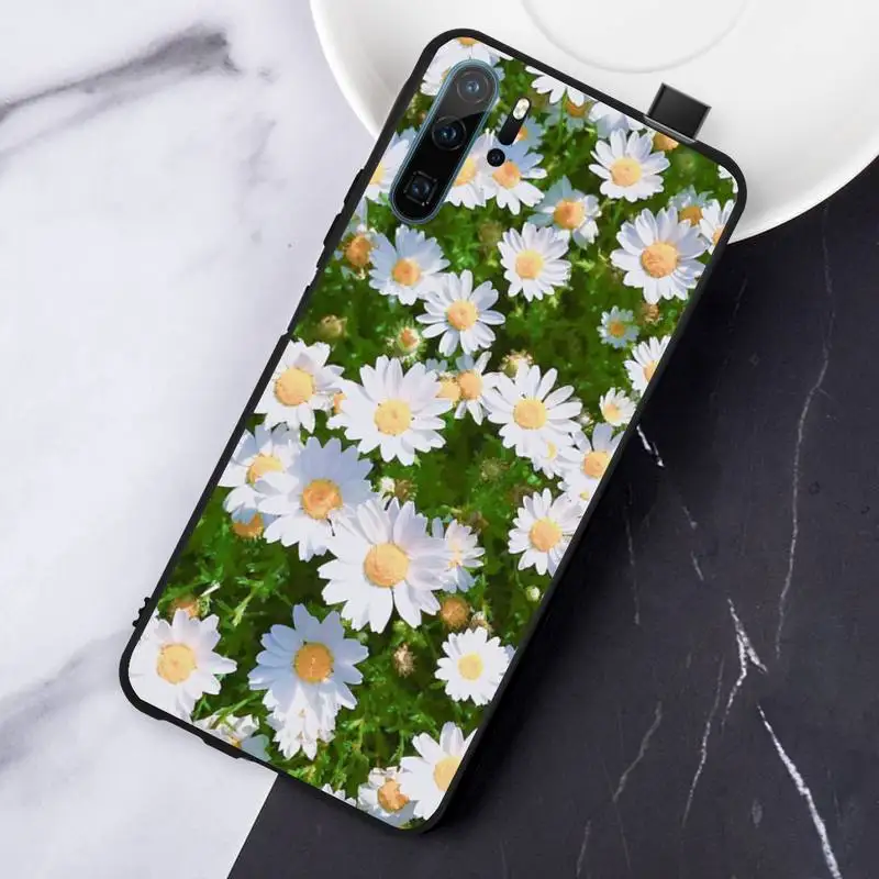 

Wild chrysanthemum daisy flowers Phone Case For Huawei honor Mate P 10 20 30 40 Pro 10i 9 10 20 8 x Lite