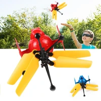 rechargeable body sensing luminous aircraft drone model children gift flying toy aircraft drone model children gift flying toy