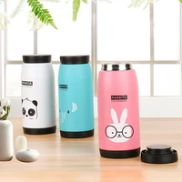 double layer vacuum cup can be used for hot water hot coffee hot drinks and other creative cartoon big belly cup design