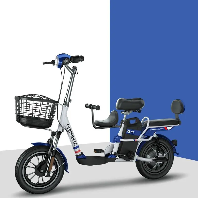 Электрический скутер для взрослых с тремя сидениями 14 дюймов 48 В 350 Вт 100