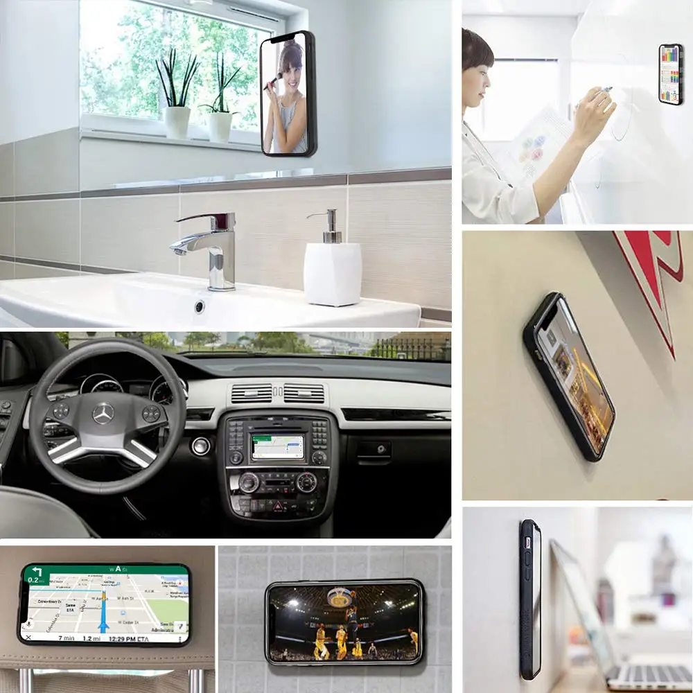 Антигравитационный чехол для телефона iPhone 11 Pro Max X XS MAX 8 7 Plus 6 s XR 8 PlusTPU рамка Магическая нано адсорбированная задняя крышка чехол