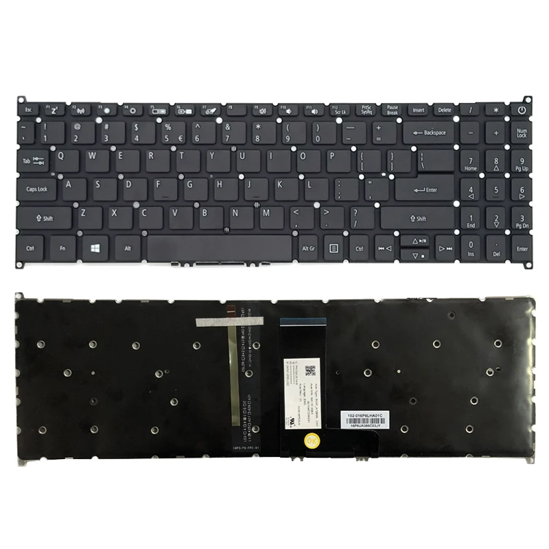 Клавиатура для ноутбука Acer Aspire 3 A315-42 55 55G-79XW/R5P7 N19C1 N18Q13