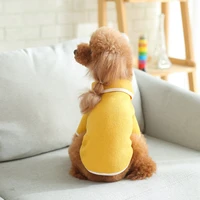 cute pet dog sweaters autumn winter warm sweater for small medium dogs clothes solid puppy clothing chihuahua yorkshire terrier