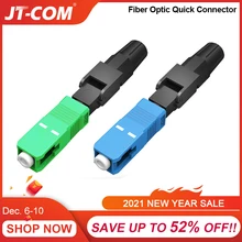 FTTH SC APC Single Mode SC UPC Fiber Optic Quick Connector FTTH Fiber Optic Fast Connector SC Fiber Field Assembly