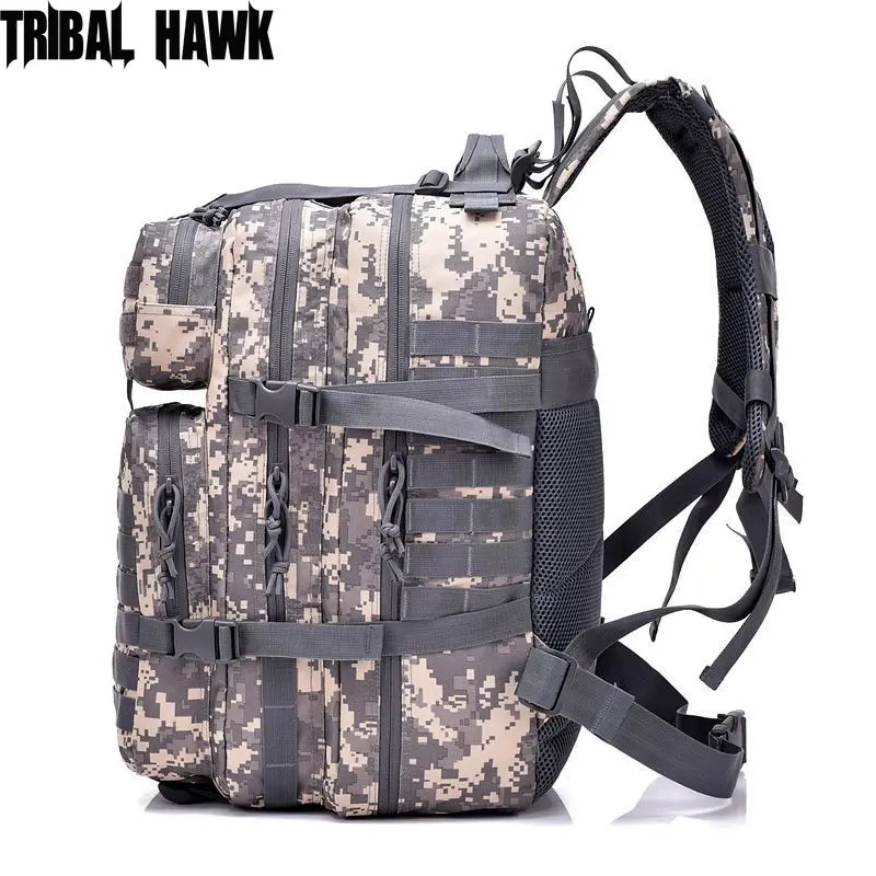 50L Молл тактическая Сумка военный армейский рюкзак Открытый Многофункциональный