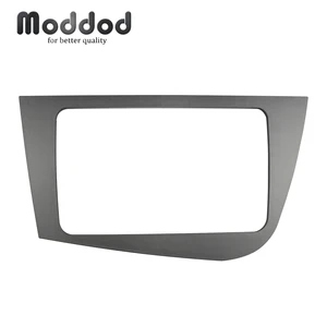 Двойная Din радиооблицовка для сиденья Leon, левый руль, CD, DVD, рамка, стереопанель, монтаж приборной панели, комплект облицовки, GPS-панель