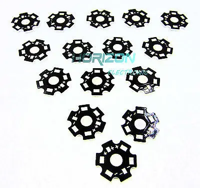 

50pcs/lot LED Chip Light With PCB Star 1W 3W High Power White Warm White LED Emitter Chip +20mm Aluminum Star Base PCB LED Beads
