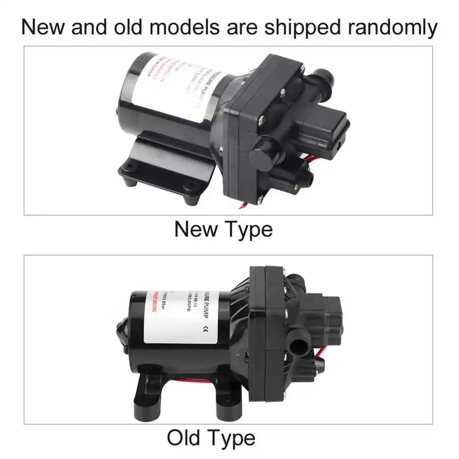 

55 PSI 3 Gallons per Minute 7.5 Amps 12V DC RV Caravan Self-priming Water Pump 4008-101-E65 12V Water Pump