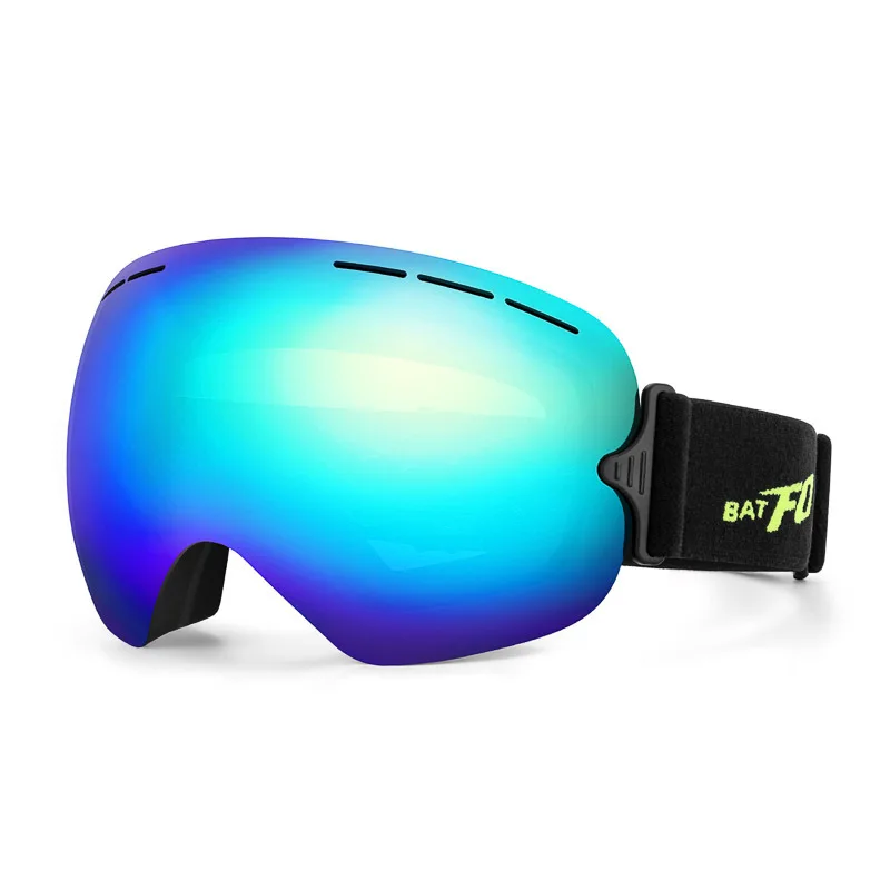 

Winter Ski Goggles Double Layers Revo Coating UV400 Anti-fog Mask Glasses Skiing Snow Men Women Snowboard Goggles