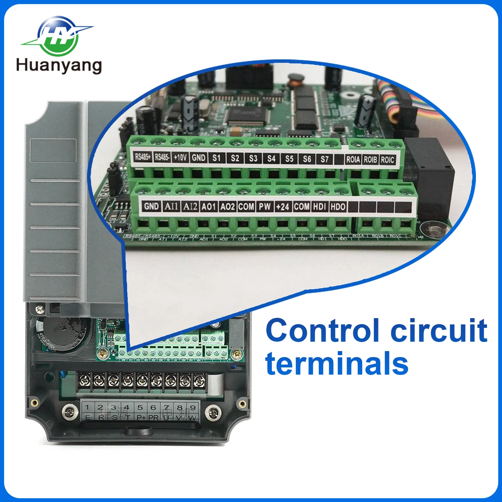 Инвертор частотных приводов Huanyang инвертор с переменным частотным приводом 4000 Вт