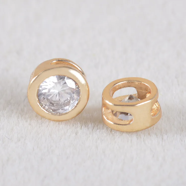 20 шт./партия, модная Милая Маленькая Корона из страз, очаровательный простой сплавный диск, бирка для ожерелья, аксессуары для волос ручной работы, подвески - Окраска металла: CJMKC12(5.3mm)1