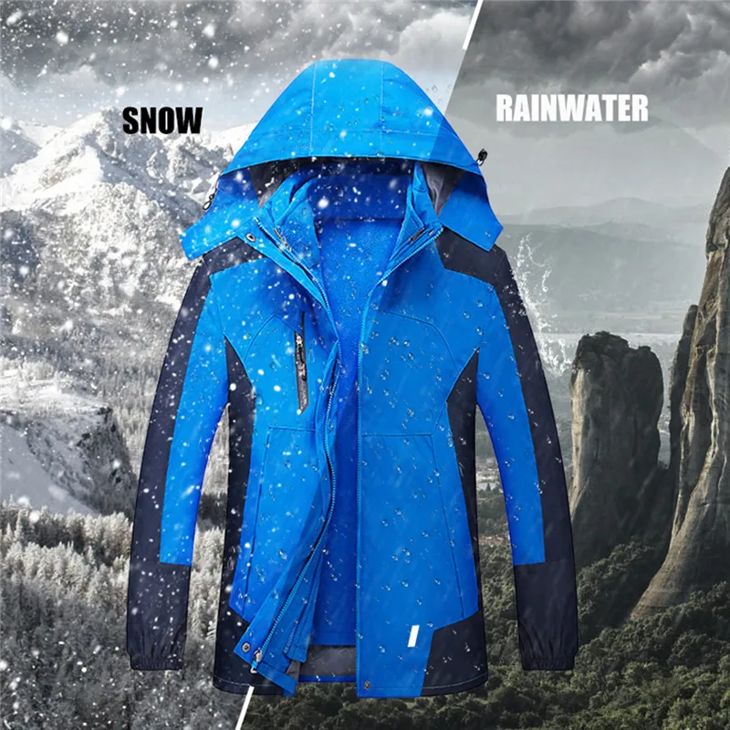 Парка мужская зимняя ветрозащитная куртка с капюшоном в стиле милитари