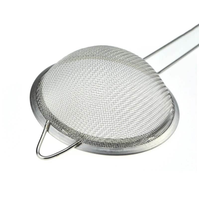 

Kitchen Filter Scoop Superfine 304 Stainless Steel Oil Spill Spoon Filter Small Colander To Oil Across The Mesh Sieve Oil Scoop