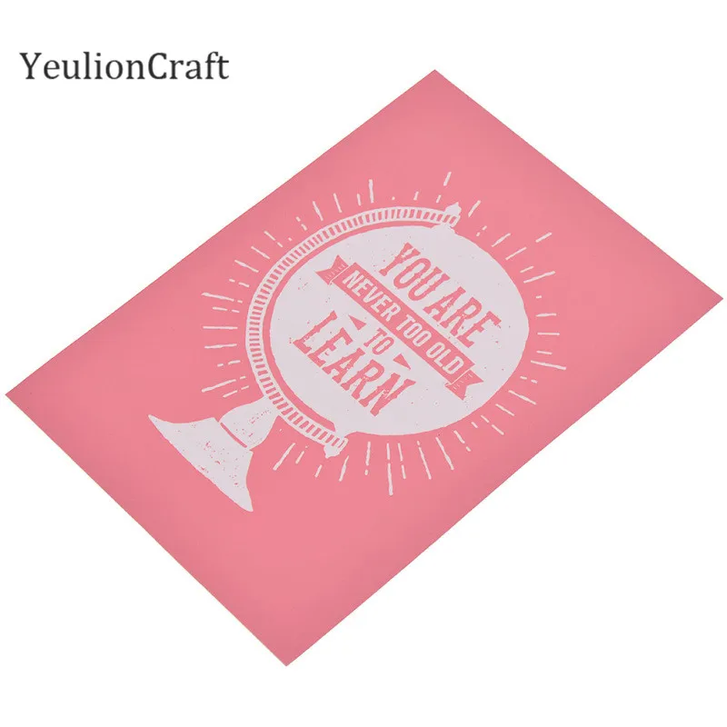 Самоклеящаяся шелкография Chzimade 11 шт. воздушный шар яблоко сетчатая печать для