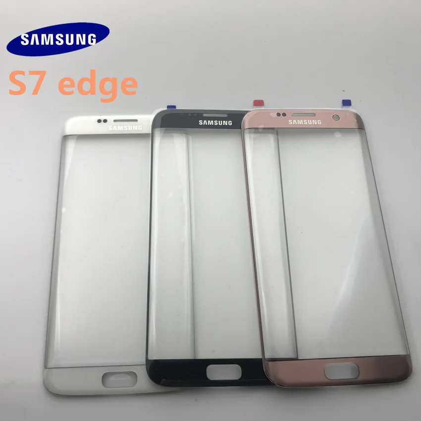 Оригинальная Задняя стеклянная крышка Samsung Galaxy s7 edge G935 задняя батарейного отсека