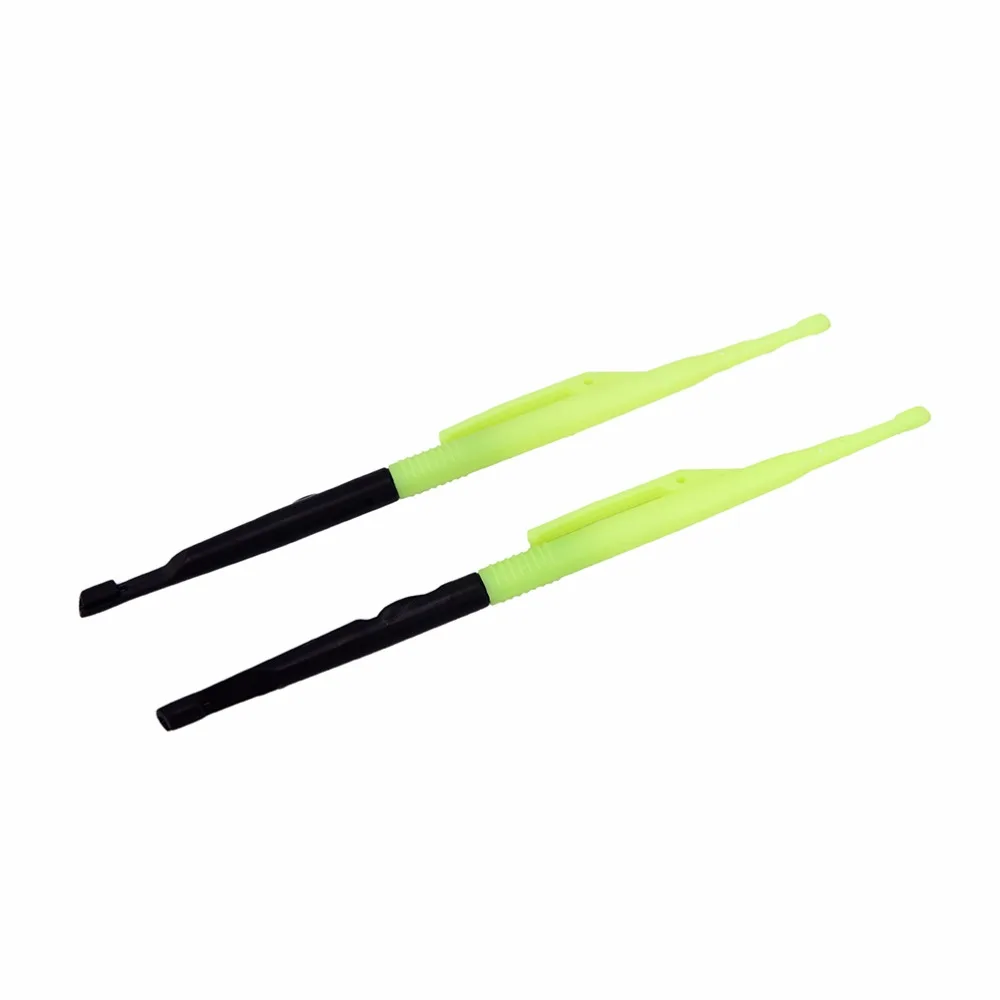 

New Plastic Hook Remover Disgorger Knot Picker Tyer Tier Fly Fishing Hooks Tying Tools Fish Unhook Extractor Detacher 2 Pcs