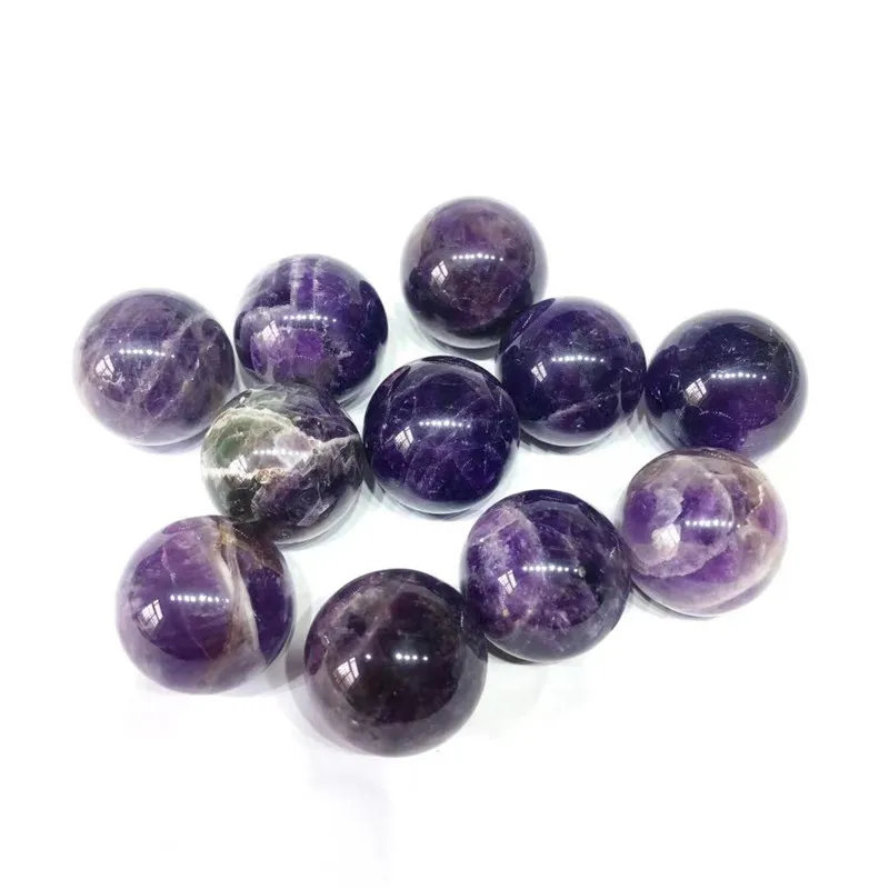 

Натуральный кварц фиолетовый полировальный драгоценный камень мечта аметист маленькие Хрустальные шарики для свадебного украшения