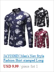 JAYCOSIN мужские рубашки в клетку, мужские облегающие рубашки с длинным рукавом, деловые модные мягкие удобные повседневные рубашки для мужчин, облегающие Топы#45