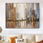 Современное абстрактное настенное искусство, декоративная картина маслом на холсте, постеры и принты, настенное искусство, картины для декора гостиной