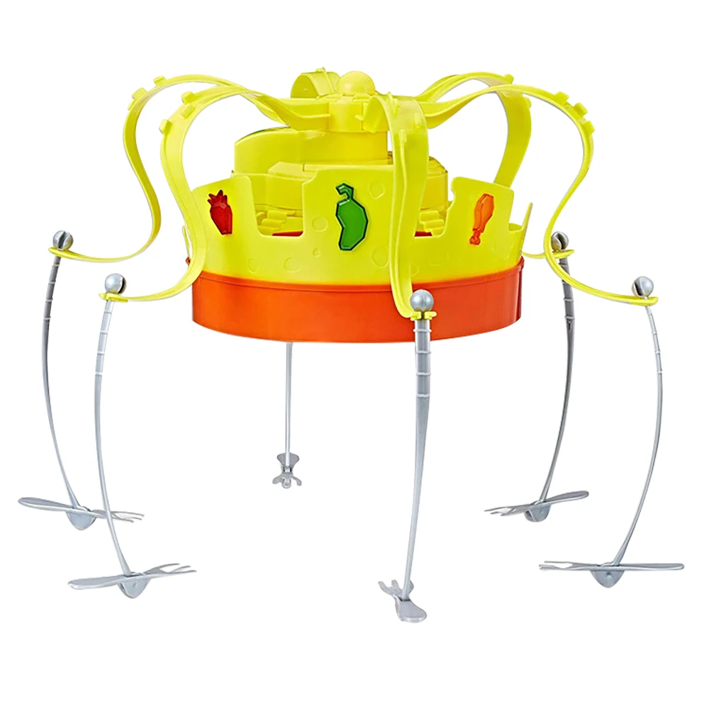 Дети вращающаяся корона шляпа чау игрушки спиннинг Корона Закуски питание