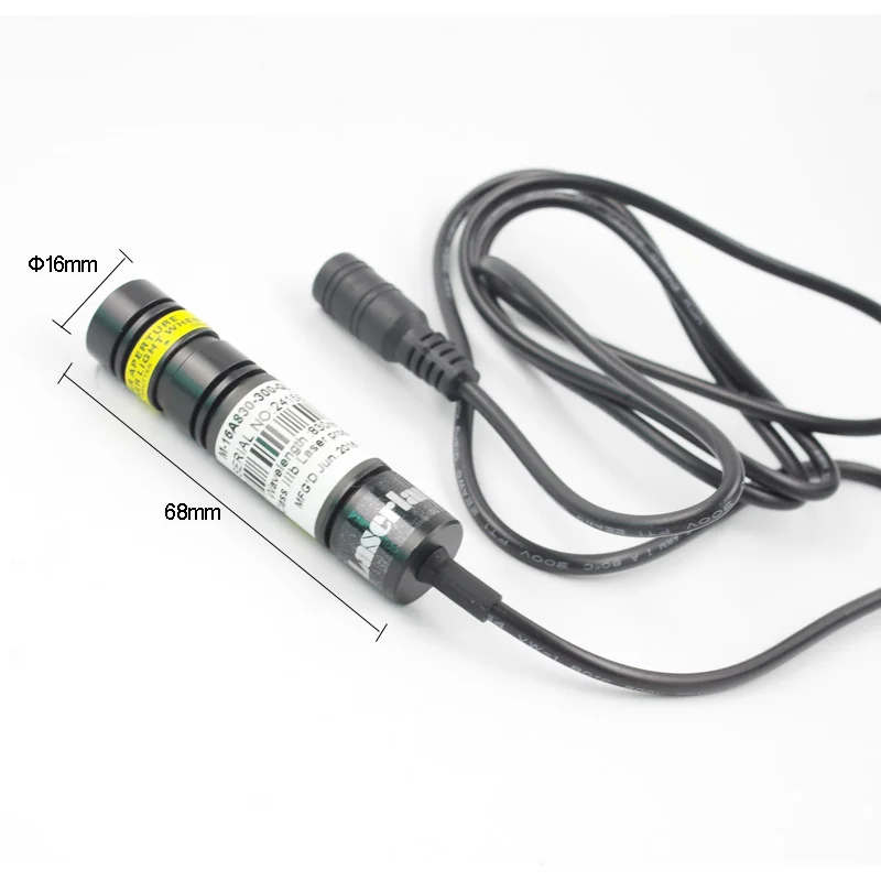 1668 Фокусируемый ИК инфракрасный лазерный крестообразный модуль 300 нм МВт диодный