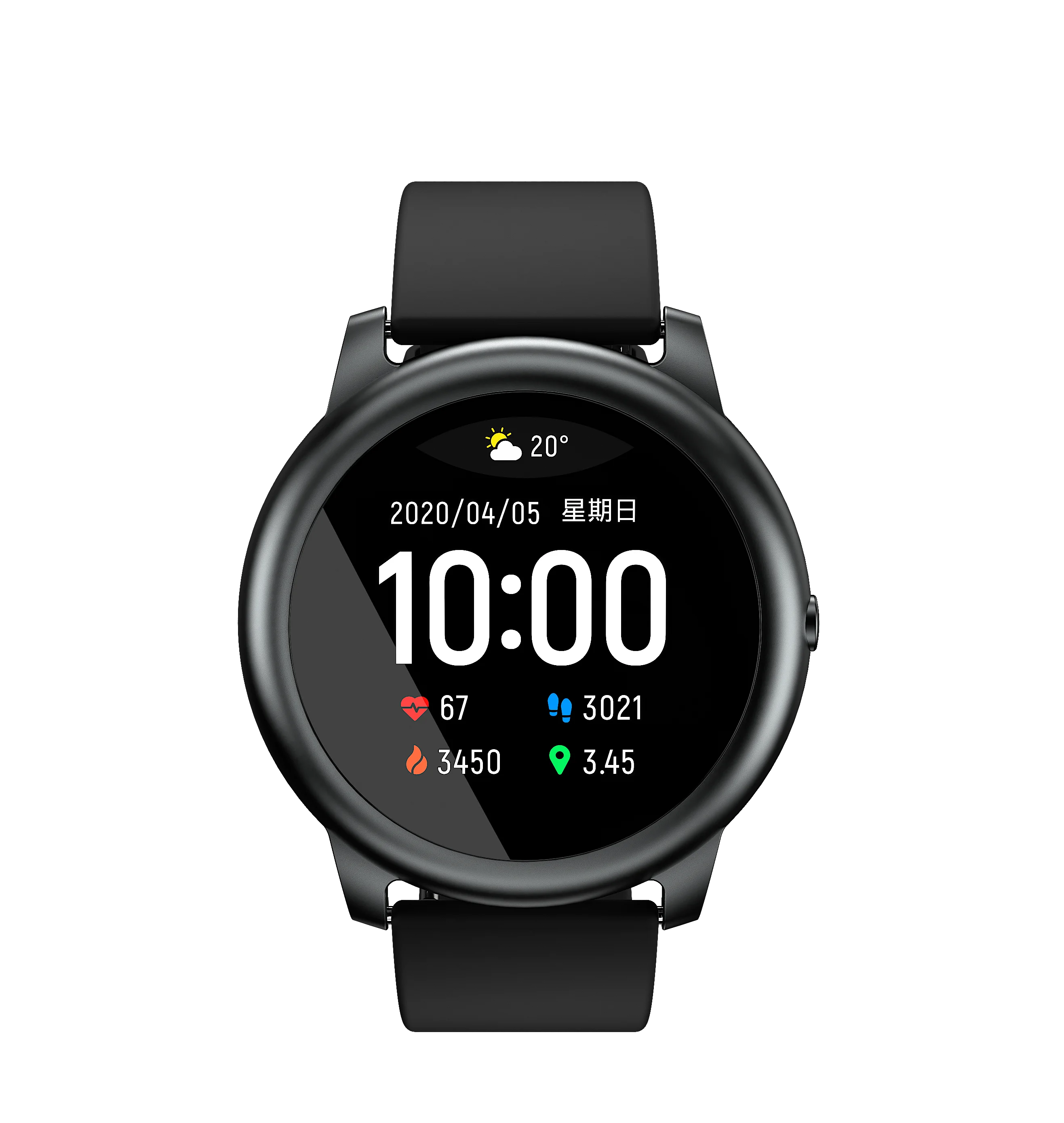 xiaomi youpin haylou solar ls05 smart watch men woman smartwatch waterproof heart rate sleep monitor for ios android global free global shipping