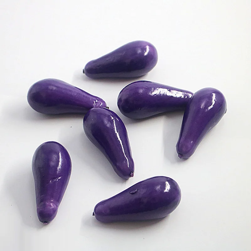 10 шт. разноцветные искусственные фрукты и овощи для домашнего декора вечерние