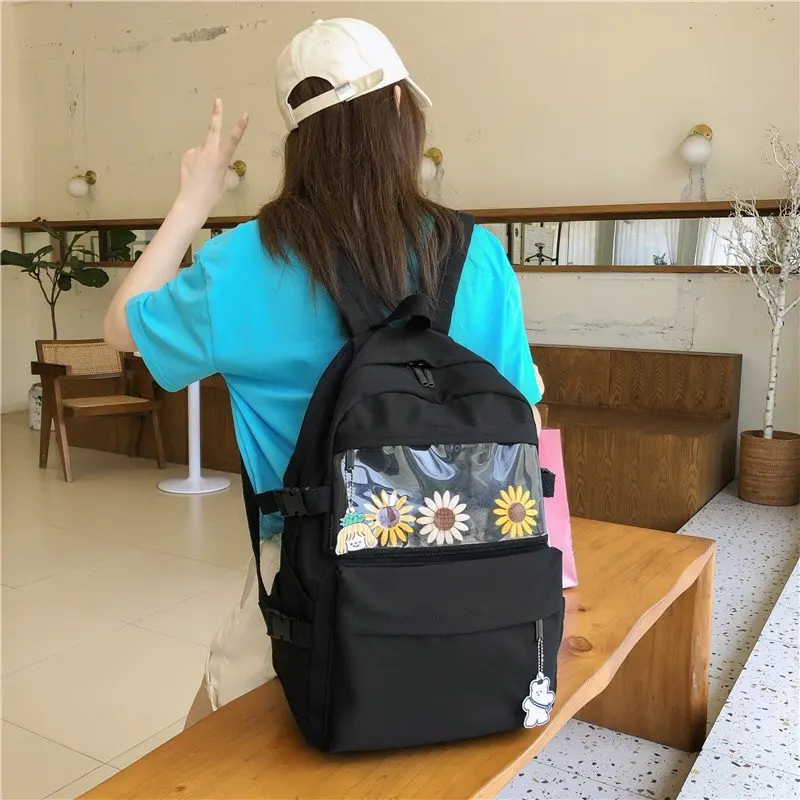 Модный прозрачный дизайнерский женский рюкзак Высококачественный