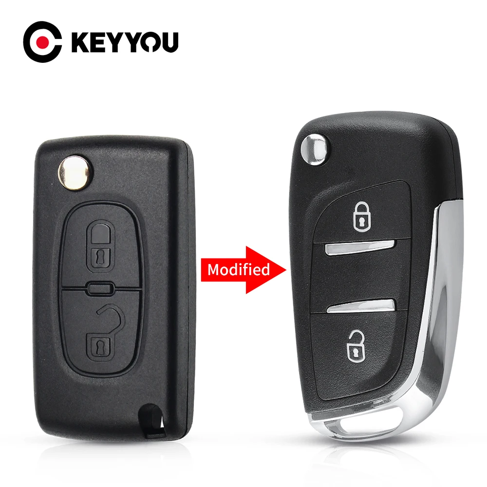 Автомобильный пульт дистанционного управления KEYYOU HU83/VA2 модифицированное лезвие