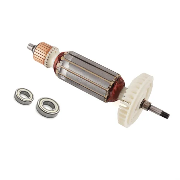 Rotor Bearing AC220-240V арматура ротора Замена для MAKITA 510107-9 9557NB 9558HN 9557HN 9558NBR 9556HNG аксессуары для электроинструмента - Цвет: Rotor Bearing