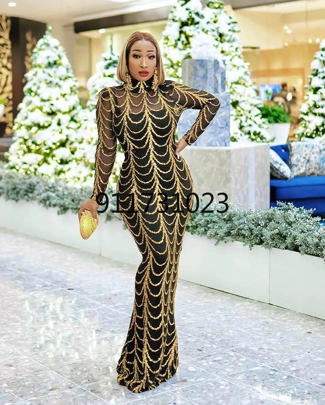 African Sequins Evening Dresses For Women 2021 New Fashion Bodycon Sexy Mermaid Party Dress Elegant Ladies Clothing | Тематическая