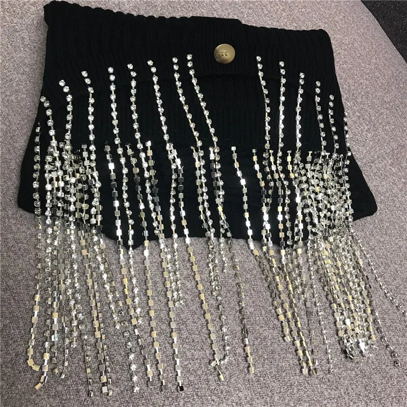 Высокая конец Пользовательские Тяжелая сделанная вручную Стразы цепочкой