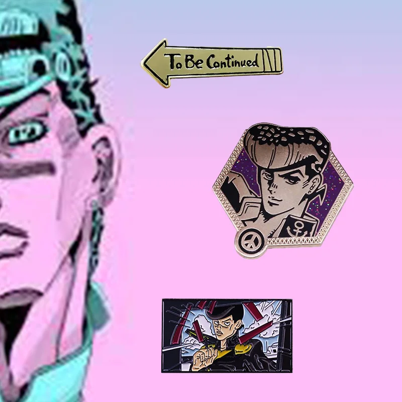 Брошь в виде приключений Biz эмалированная булавка аниме анимационный значок