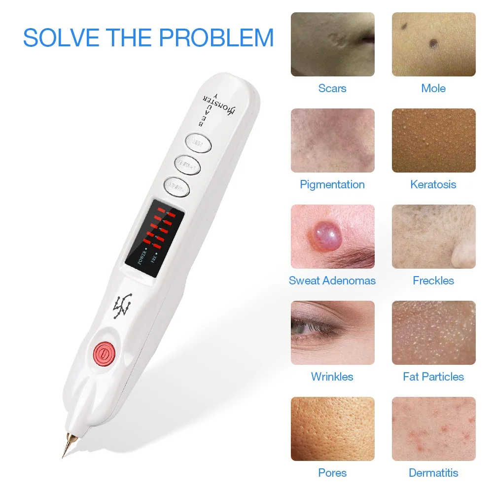 Электрическая плазменная ручка для удаления темных точек профессиональная