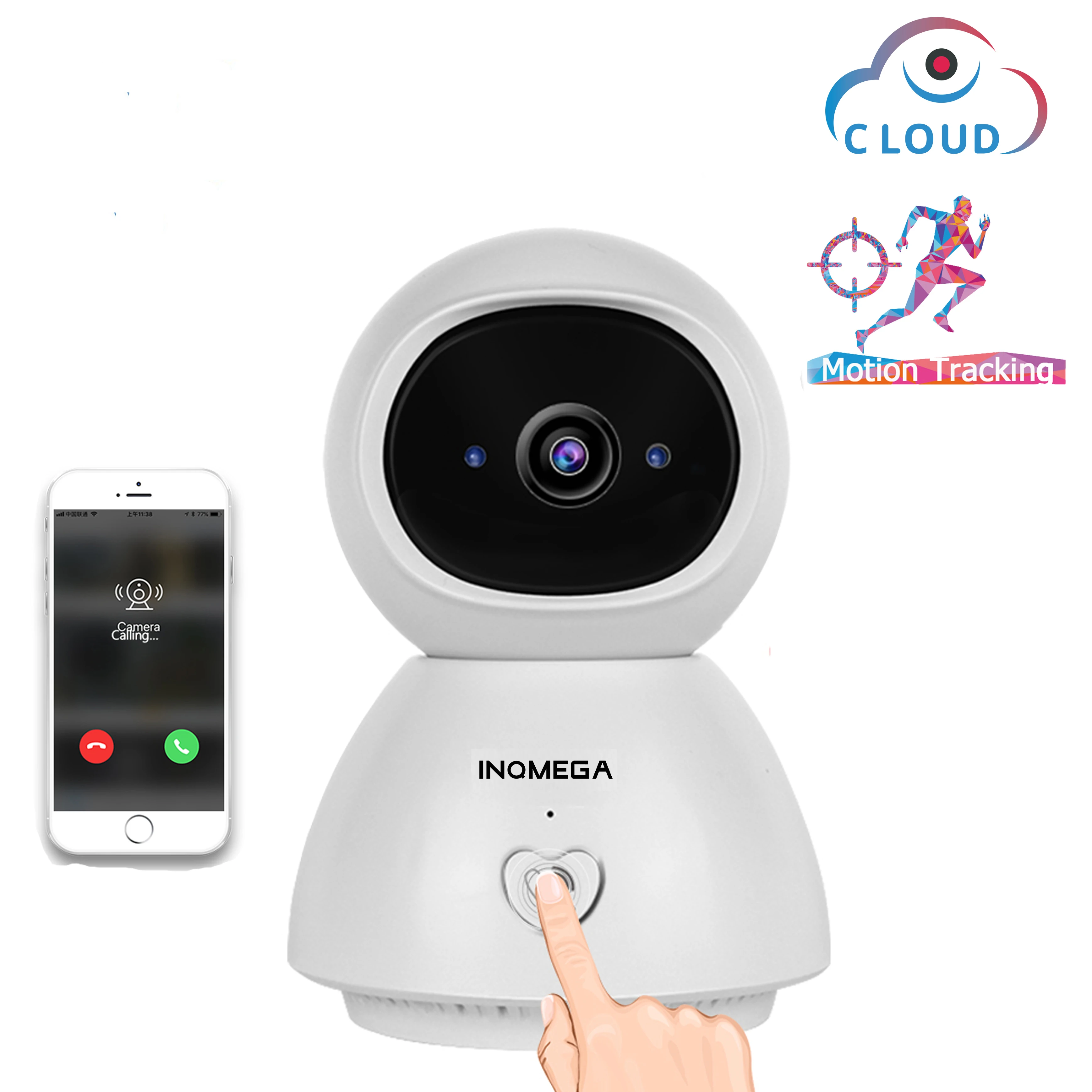 Беспроводная ip камера для видеоняни и 1080P приложение автоматического слежения за