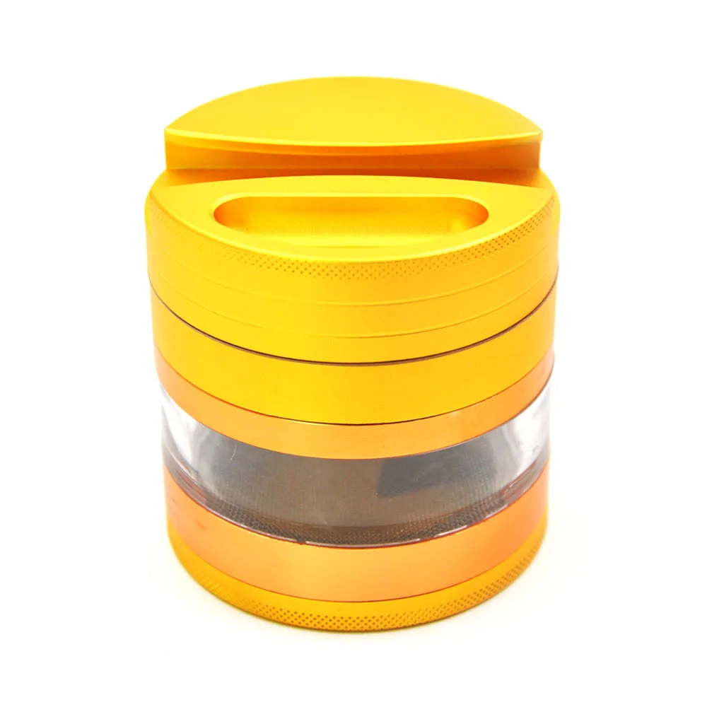Алюминиевый металлический измельчитель специй Dia. 75 мм/2 95 дюймов 4 Запчасти