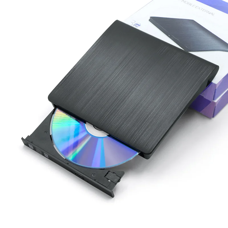 Портативный USB 3 0 DVD-ROM Оптический привод внешний тонкий CD ROM дисковый ридер