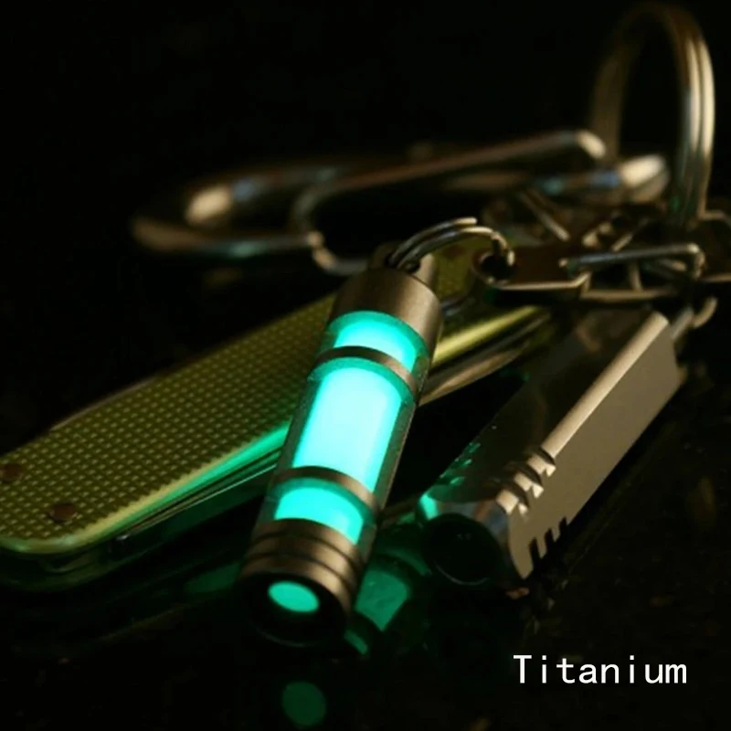 

TEC Accessories Титановые брелоки Nite T3 Glow Fob
