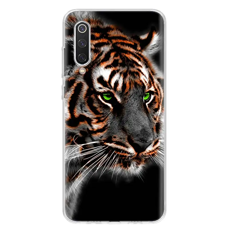 Чехол для телефона с изображением свирепого Тигра Xiaomi Poco X3 GT X5 X4 NFC M4 Pro M3 M2 F3 F2 F1 Mi