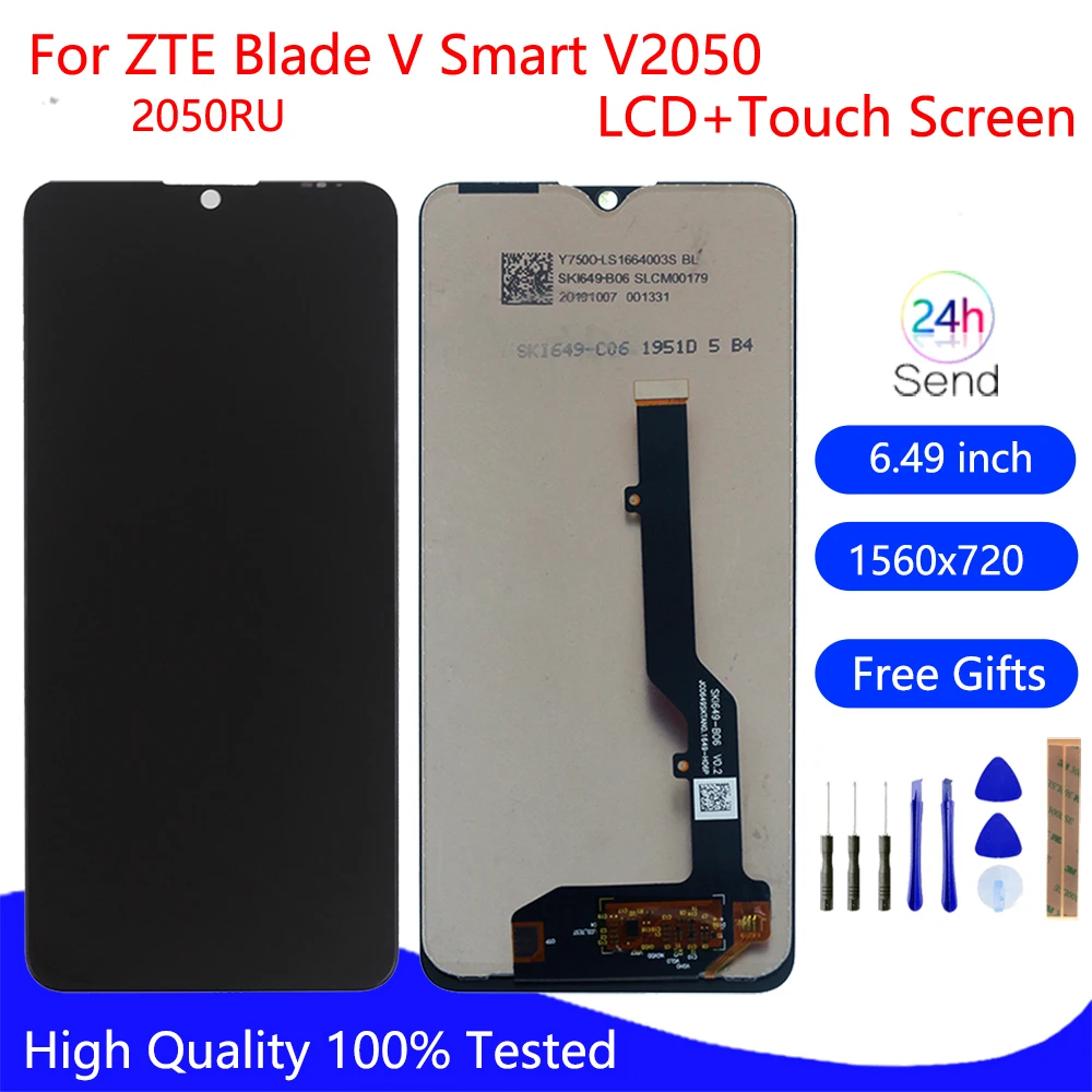 

Original For ZTE Blade V Smart V2050 2050RU LCD Display Touch Screen Digitizer Assembly For ZTE BLADE V Smart Phone Parts