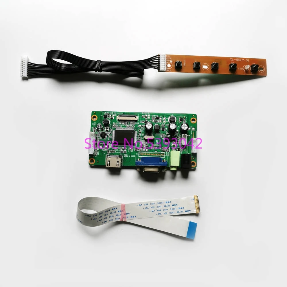 

Fit LTN156HL01-101/102/104/702/801 EDP-30Pins Notebook PC Panel 15.6" 1920*1080 VGA Display Controller Driver Board DIY Kit