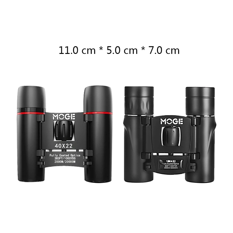 

Бинокль 100x22/40x22, профессиональный, с высоким разрешением, 30000 м, со стеклом BAK4