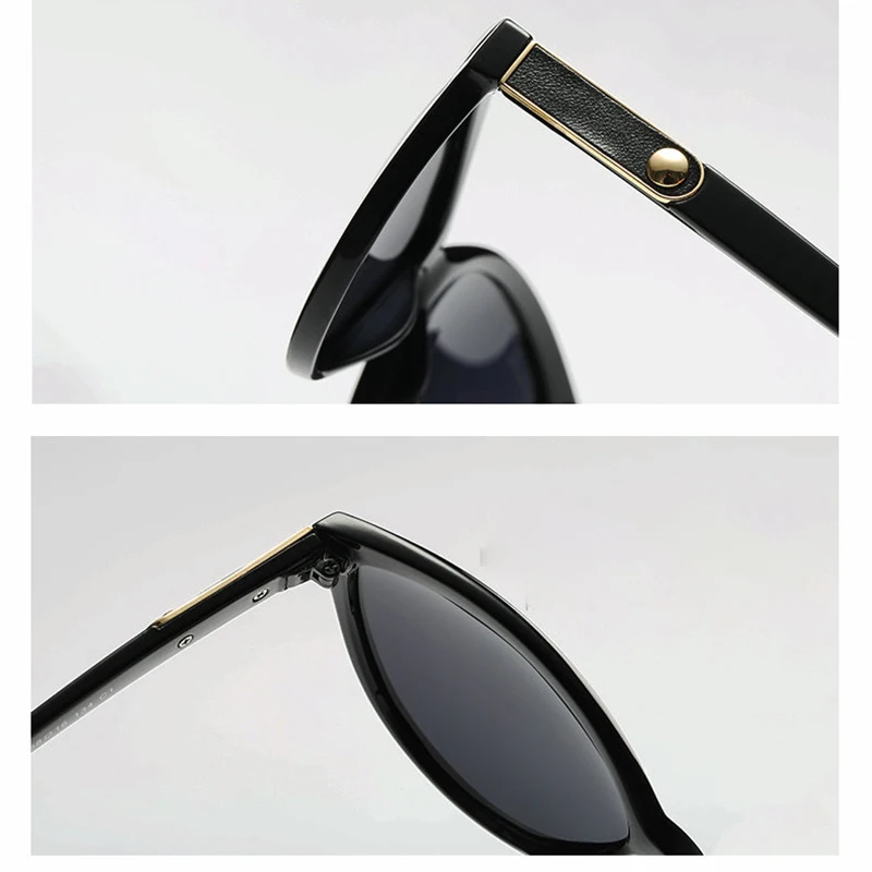

Luxury HD Polarized Women Sunglasses Fashion Ladies Vintage Brand Design Cat Eye Woman Female Black Sun Glasses oculos Eyewear