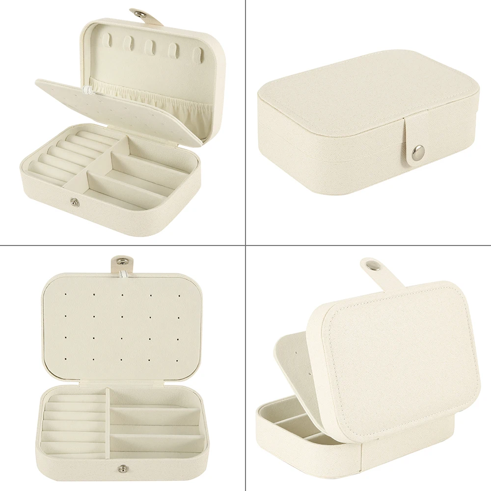 Коробка для хранения ювелирных изделий оранжевый розовый вспышка белый квадрат