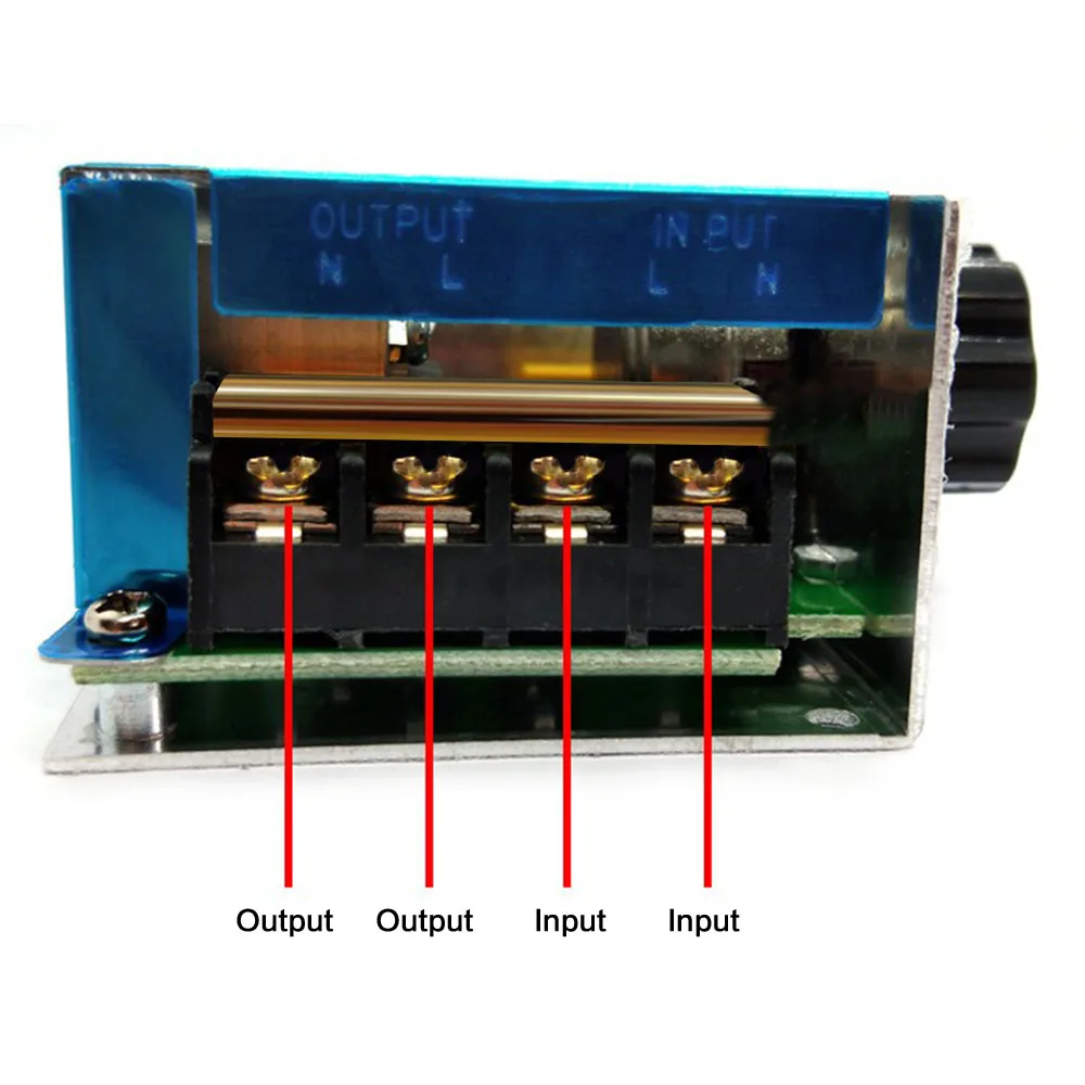 AC 110V-220V 4000 Вт высокой мощности Мощность контрольный тиристорный SCR Регулируемый